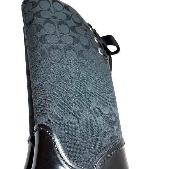 Coach Tristee Rain Boots Size 8 - Picture 6 of 8